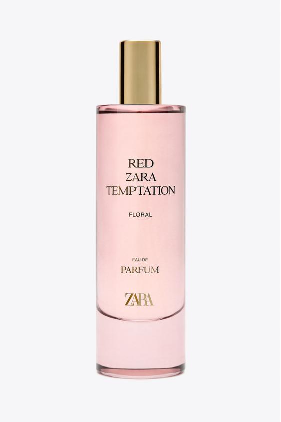 zara red temptation floral