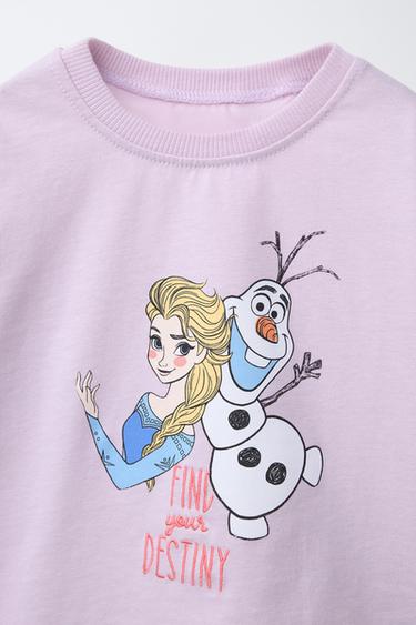 FROZEN © DISNEY T-SHIRT - Light mauve by Zara - Image 2
