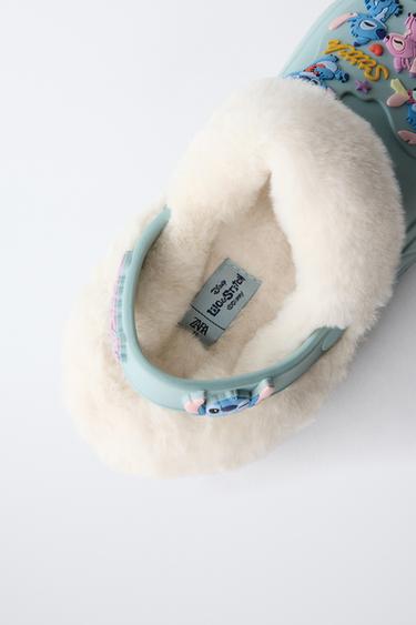 LILO & STITCH © DISNEY SHEEPSKIN CLOGS - Blue by Zara - Image 6