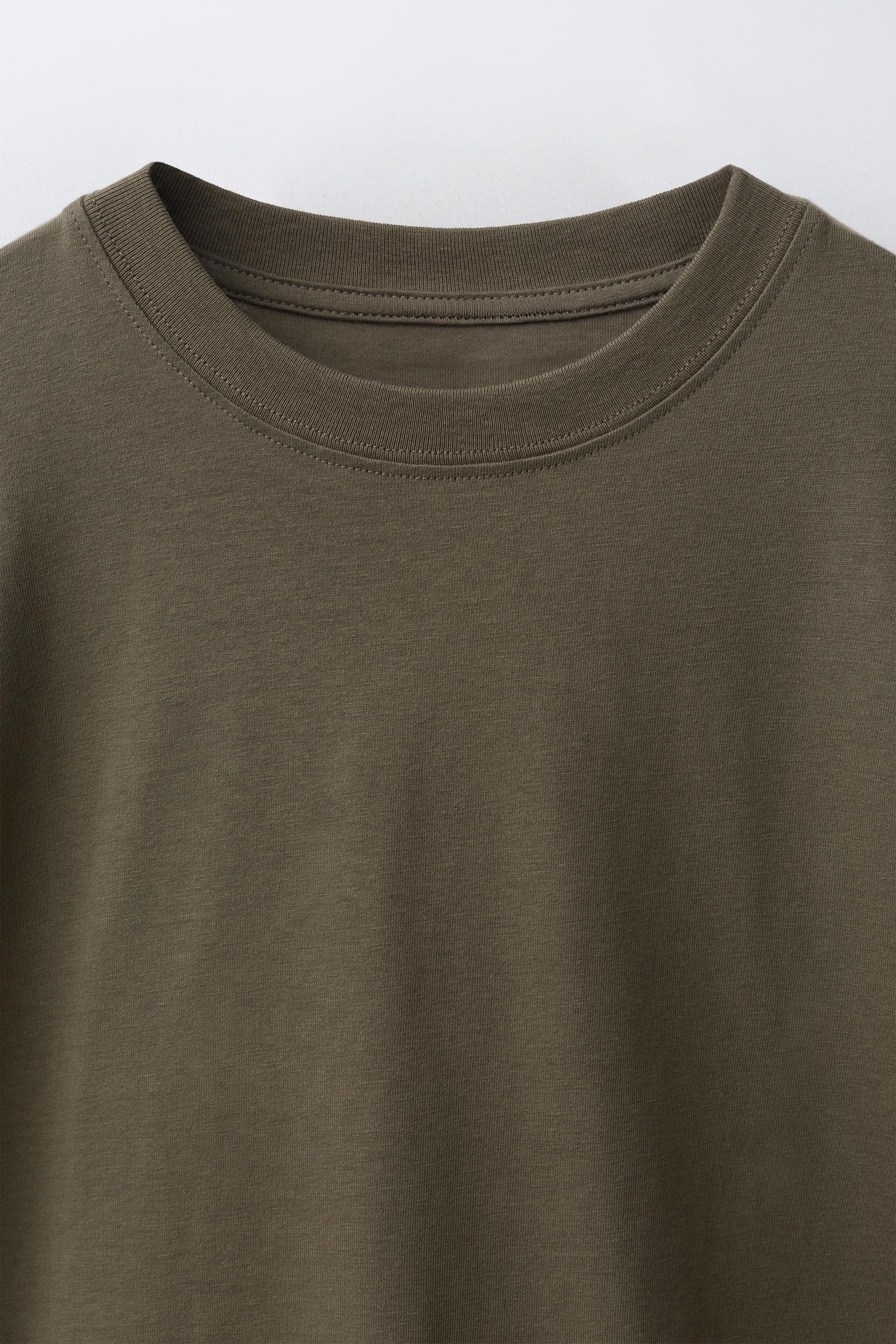 Детские футболки Zara SOLID AND STRIPED T-SHIRT PACK — фото 4