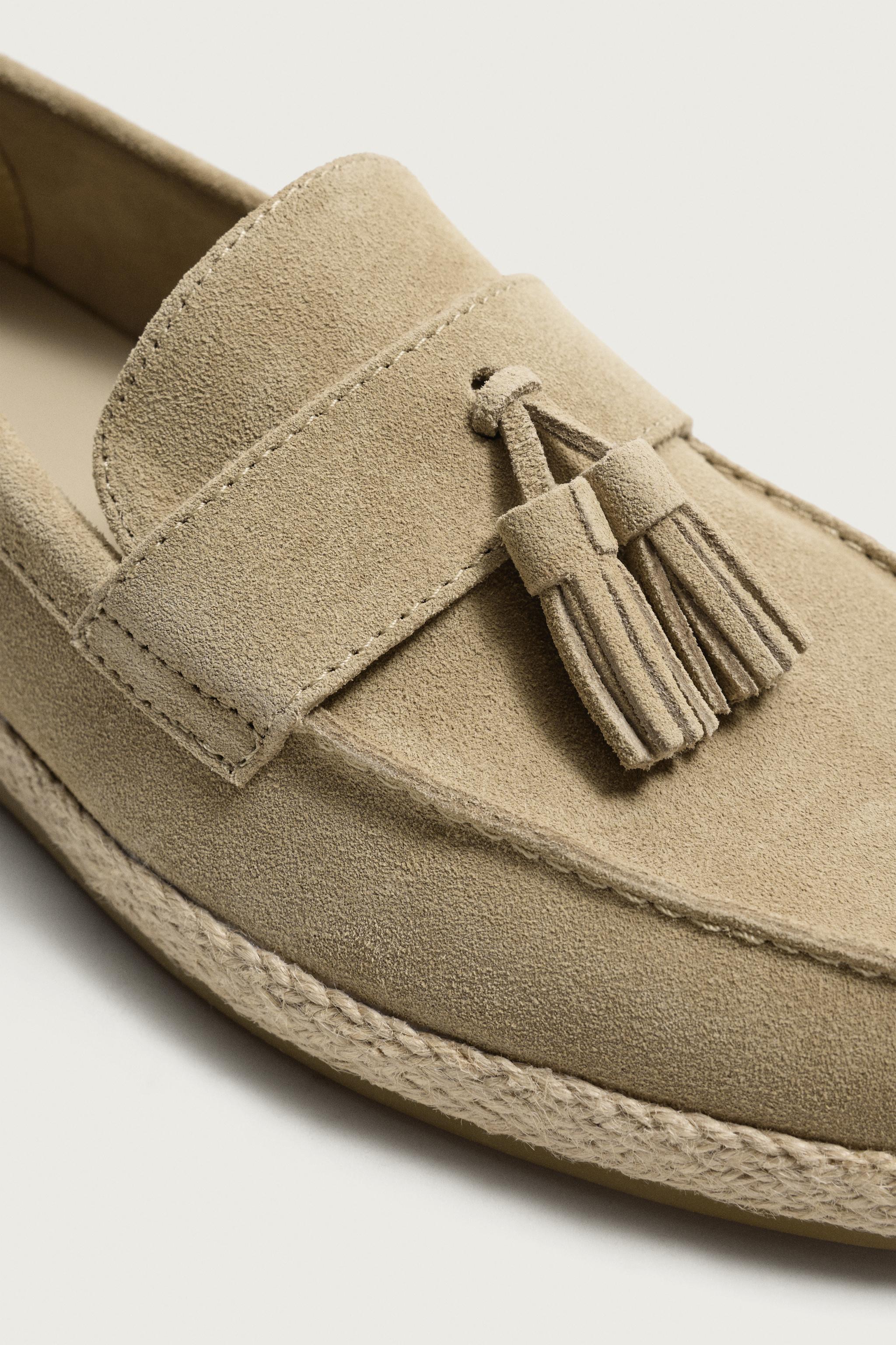 CASUAL LEATHER TASSEL LOAFERS