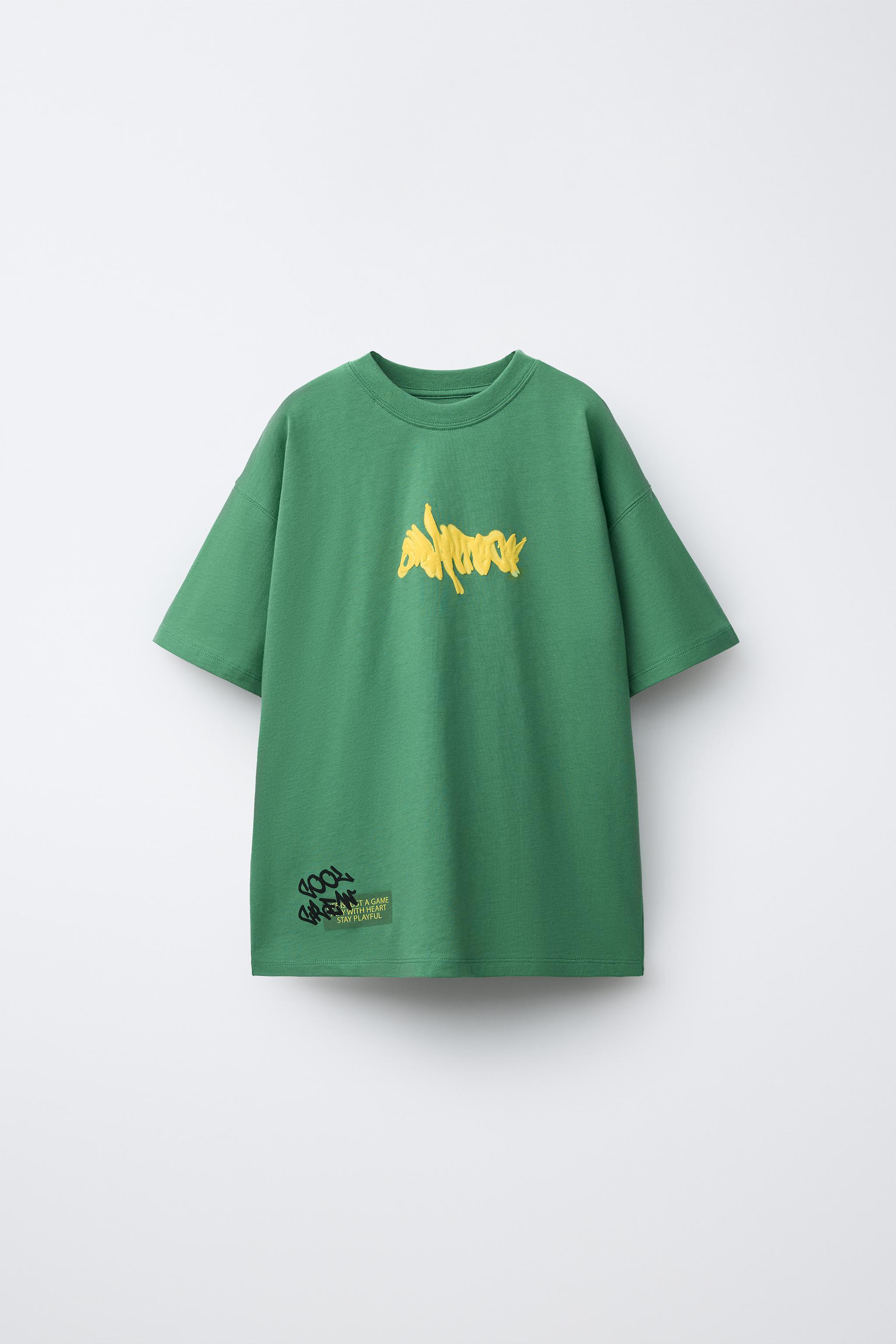 GRAFFITI PRINT T-SHIRT