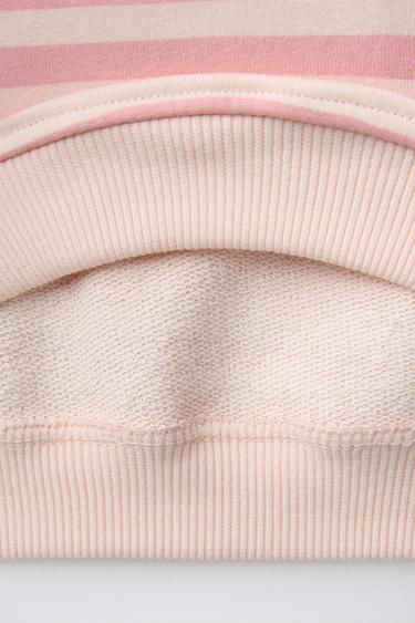 SWEAT MANCHES RAGLAN BRODÉ - Rayures de Zara - Image 3
