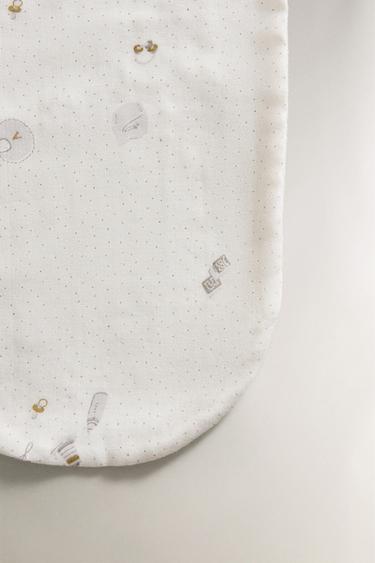 BABY SHOULDER BIB - Ecru by Zara - Image 3