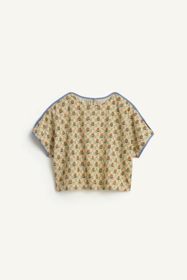 Zara PRNTD SHRT 16 - Printed