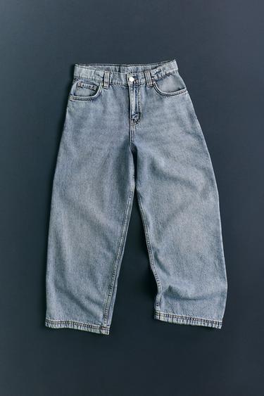 JEANS RELAXED BAGGY - Azul claro de Zara