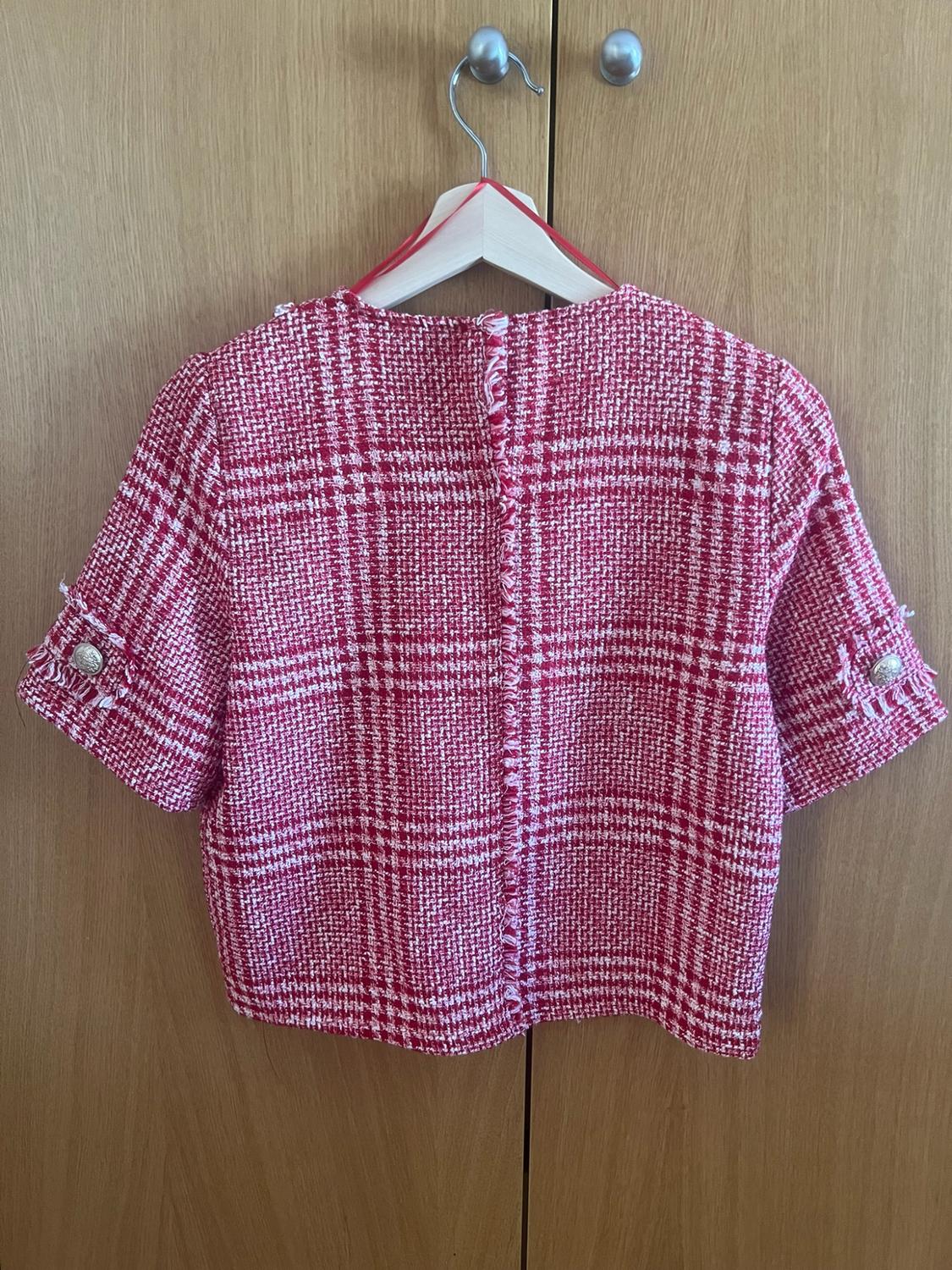 FAUX TWEED TOP - Image 2