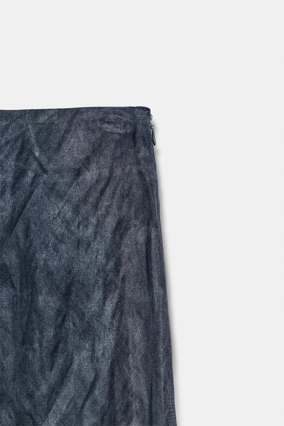 JUPE MIDI IMPRIMÉE ZW COLLECTION - Multicolore de Zara - Image 10