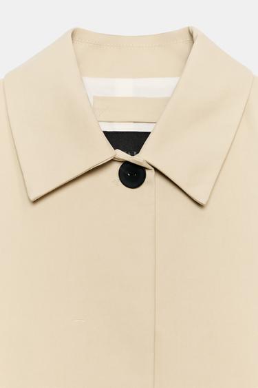 VESTE COURTE ZW COLLECTION - Beige de Zara - Image 7