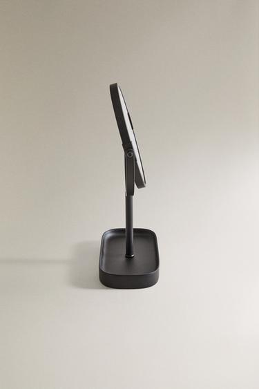 BLACK RESIN VANITY MIRROR - Black by Zara - Image 3