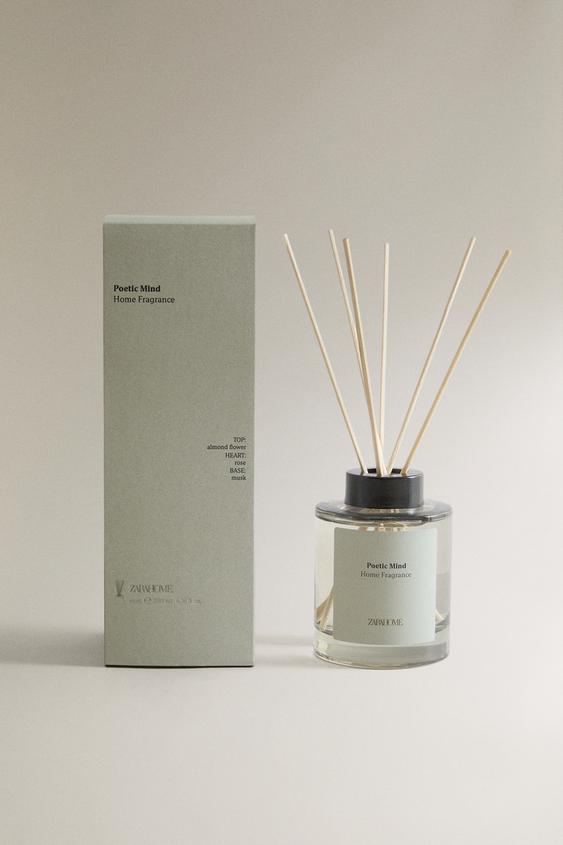 (200 ML) DIFUSOR DE AMBIENTE COM VARETAS POETIC MIND - Rosa-polvilhado da Zara - Imagem 0