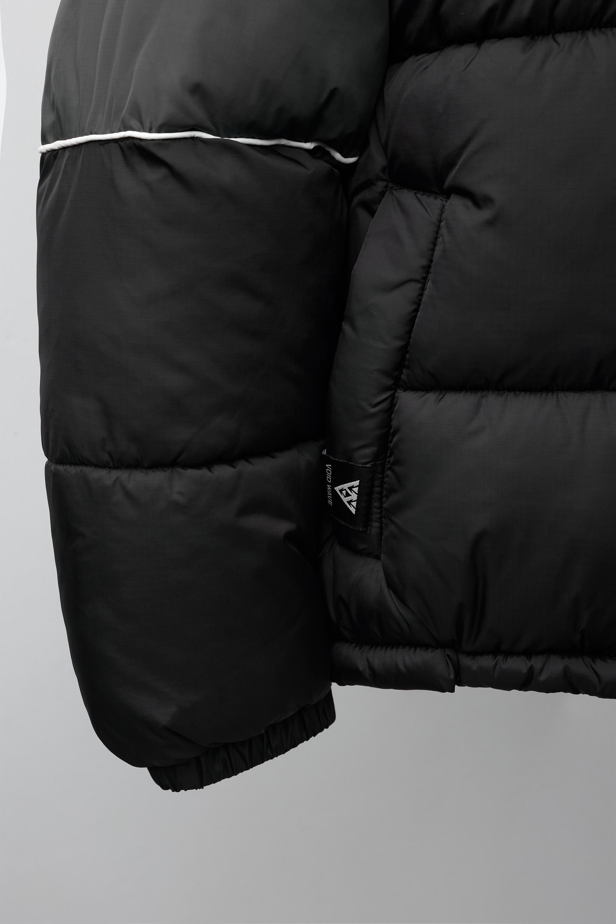 WATER-REPELLENT CONTRAST QUILTED JACKET