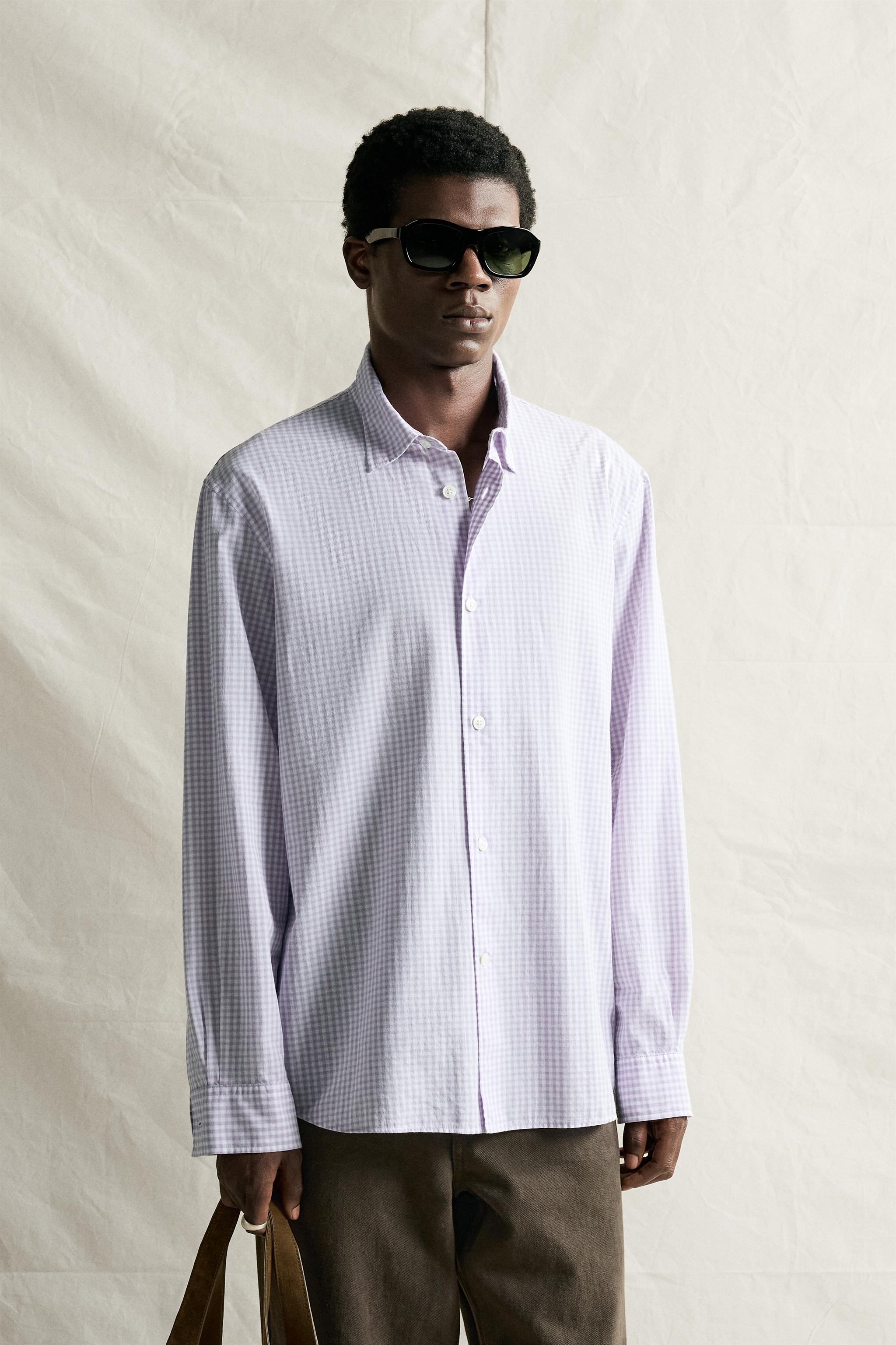 REGULAR FIT PLAID SHIRT