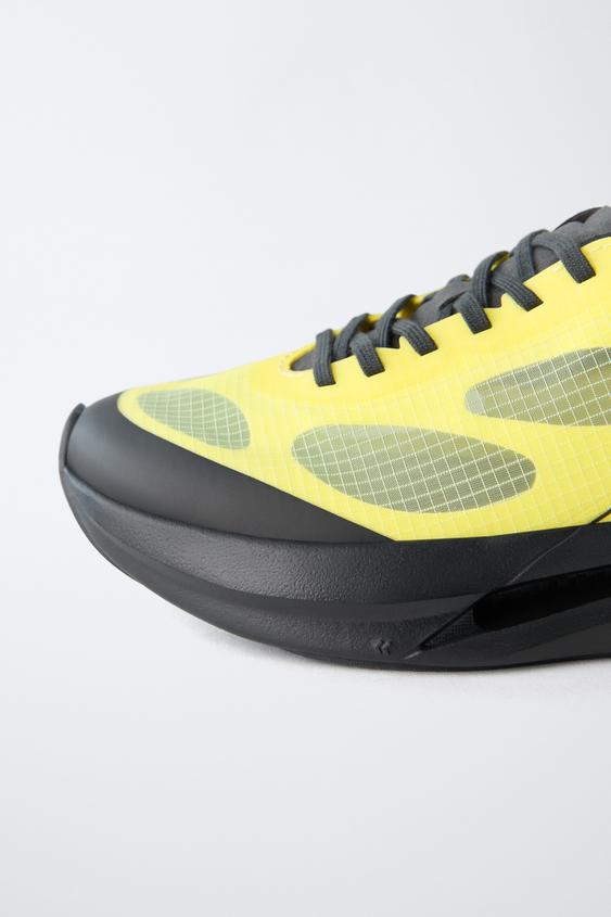 BASKET CONTRASTE - Jaune de Zara - Image 3