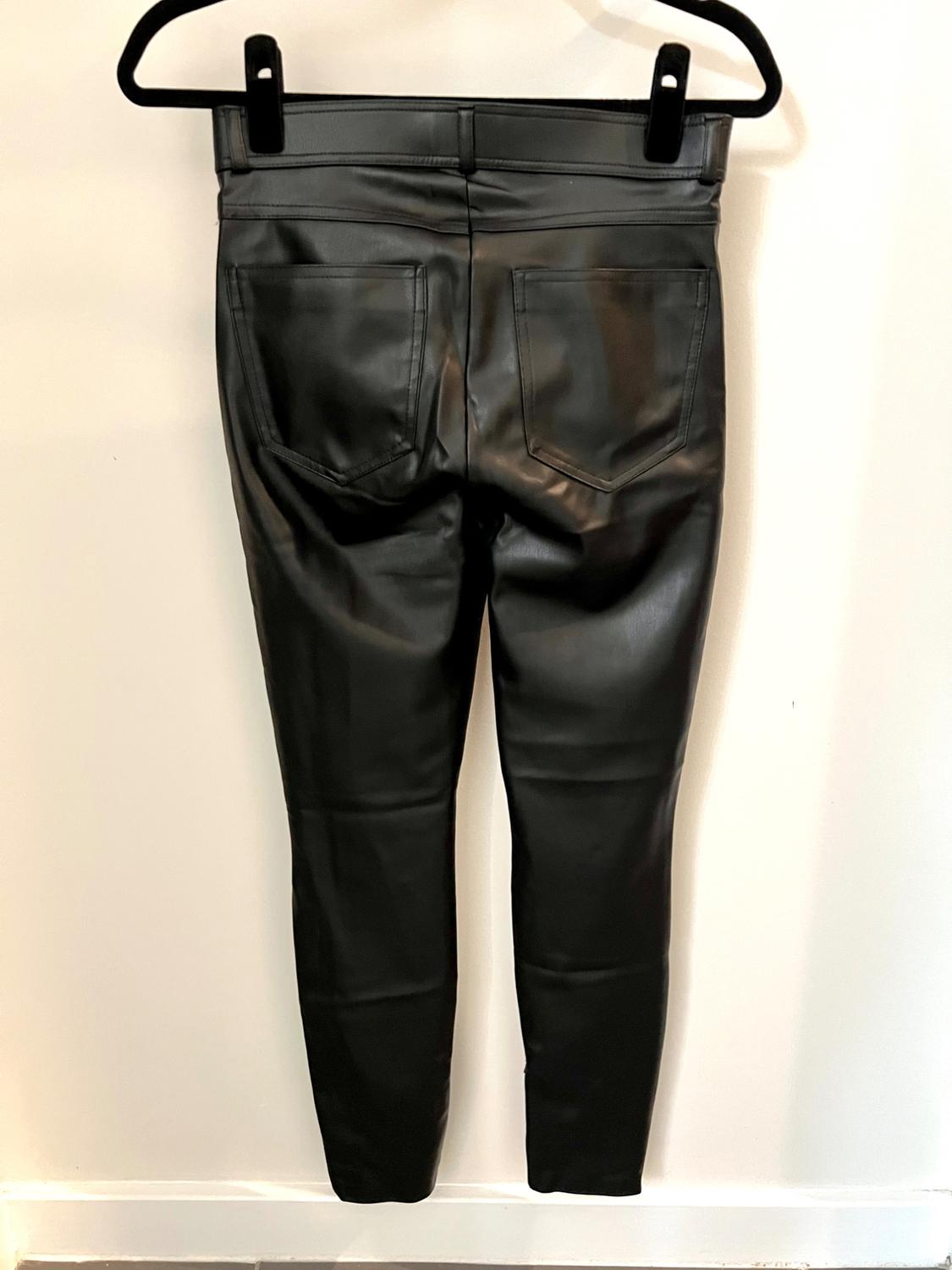 FAUX LEATHER LEGGINGS - Image 2