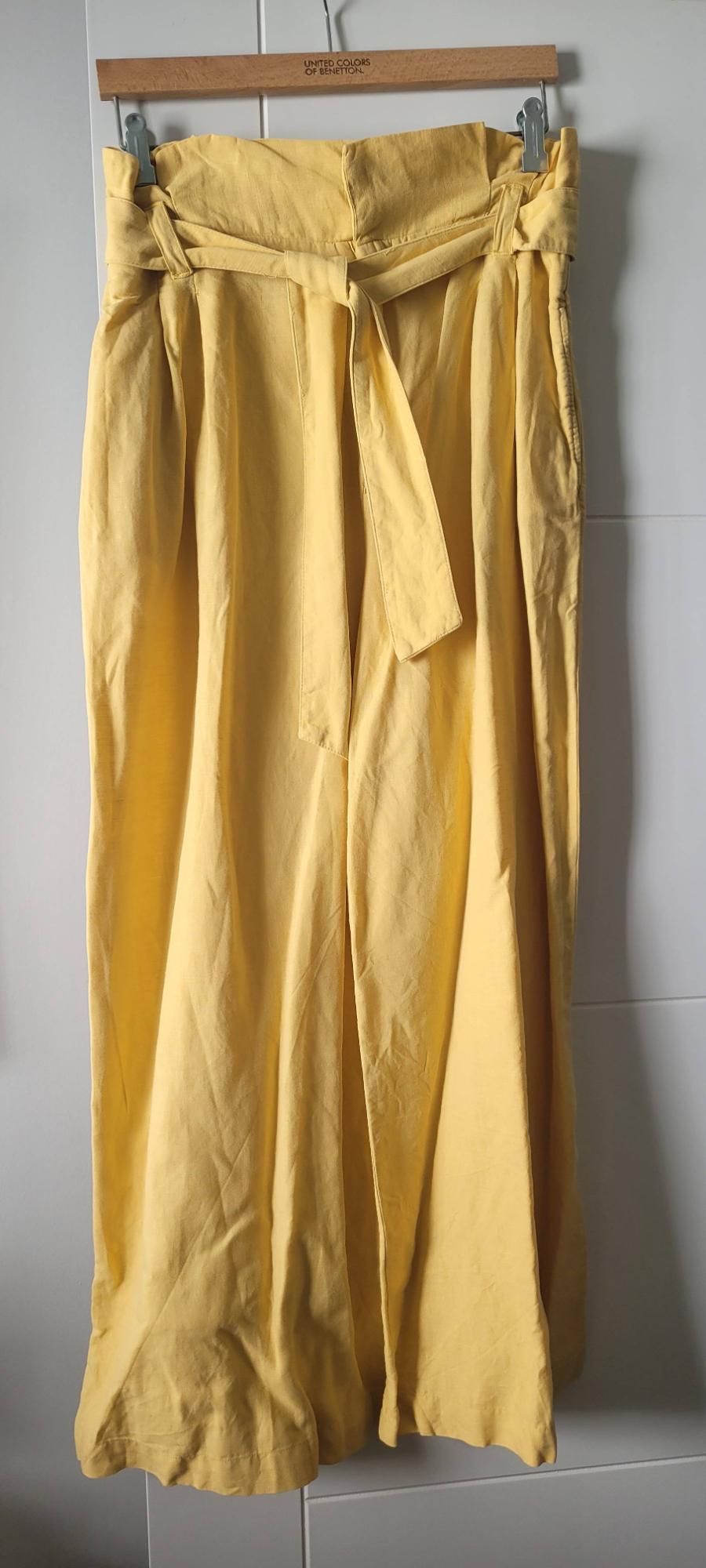 WIDE-LEG LINEN-BLEND TROUSERS - Image 5