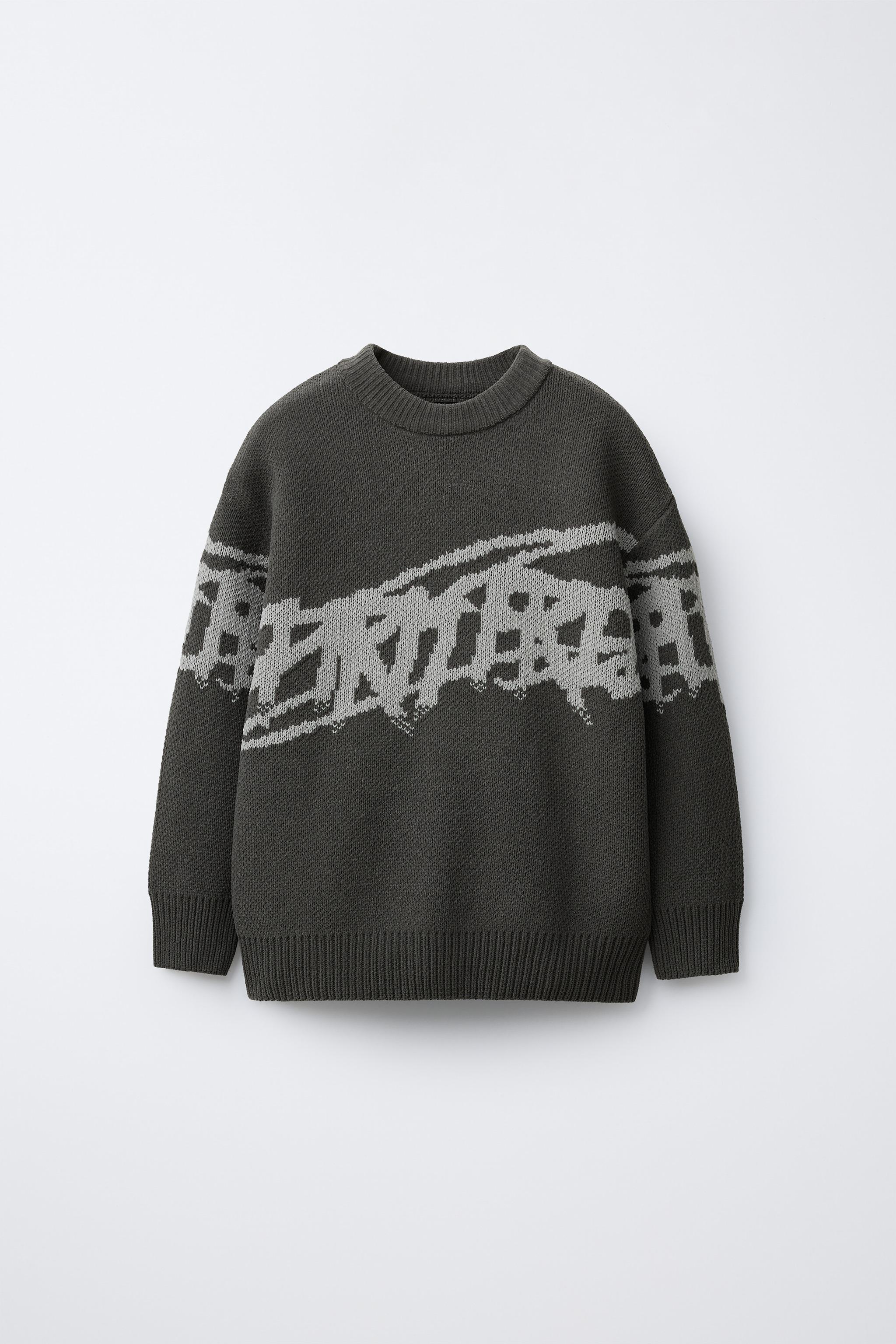 GRAFFITI CHENILLE JUMPER