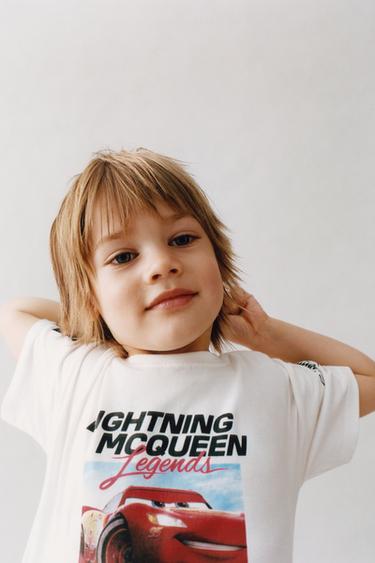 Zara CARS LIGHTNING MCQUEEN © DISNEY T-SHIRT - Oyster-white