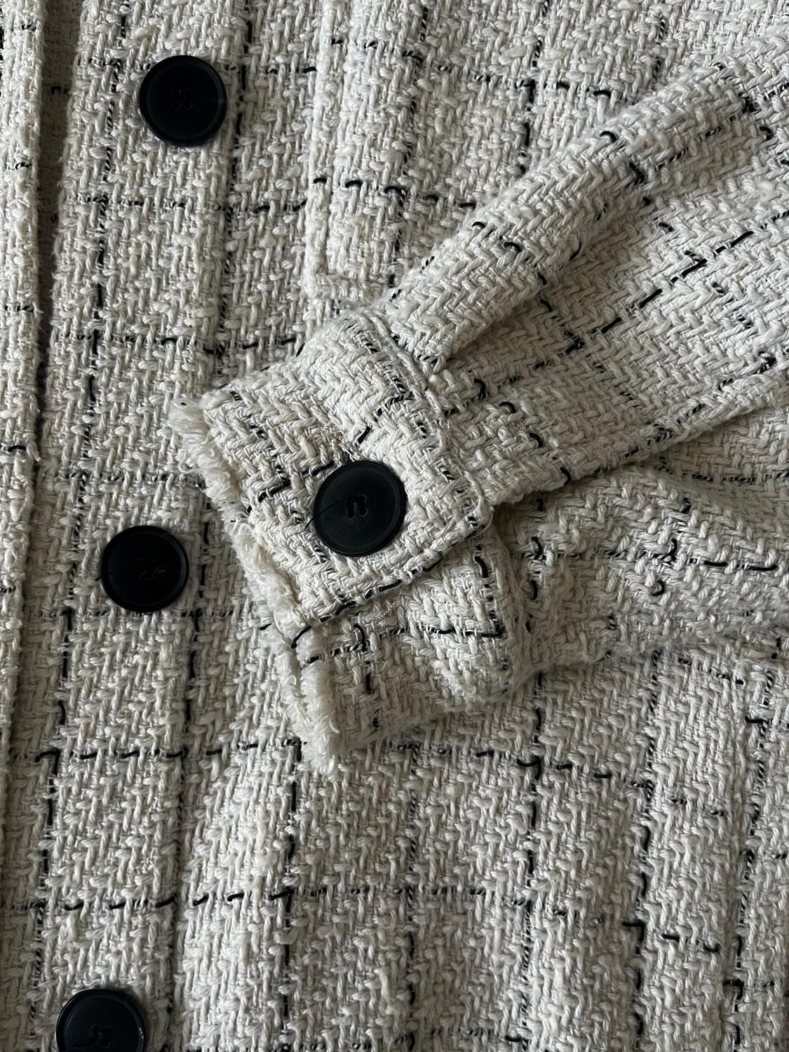 TEXTURED CHECK OVERSHIRT - Image 10
