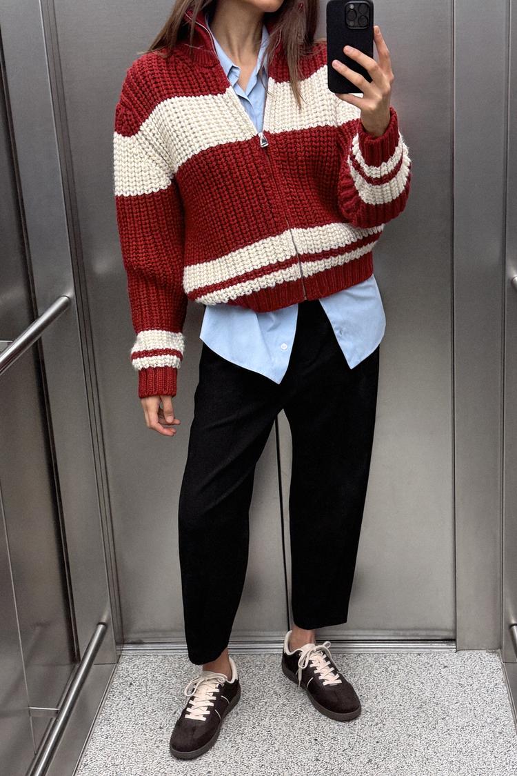 Strick Cardigan Strickjacke Damen Zara Zara Strickjacken Günstig