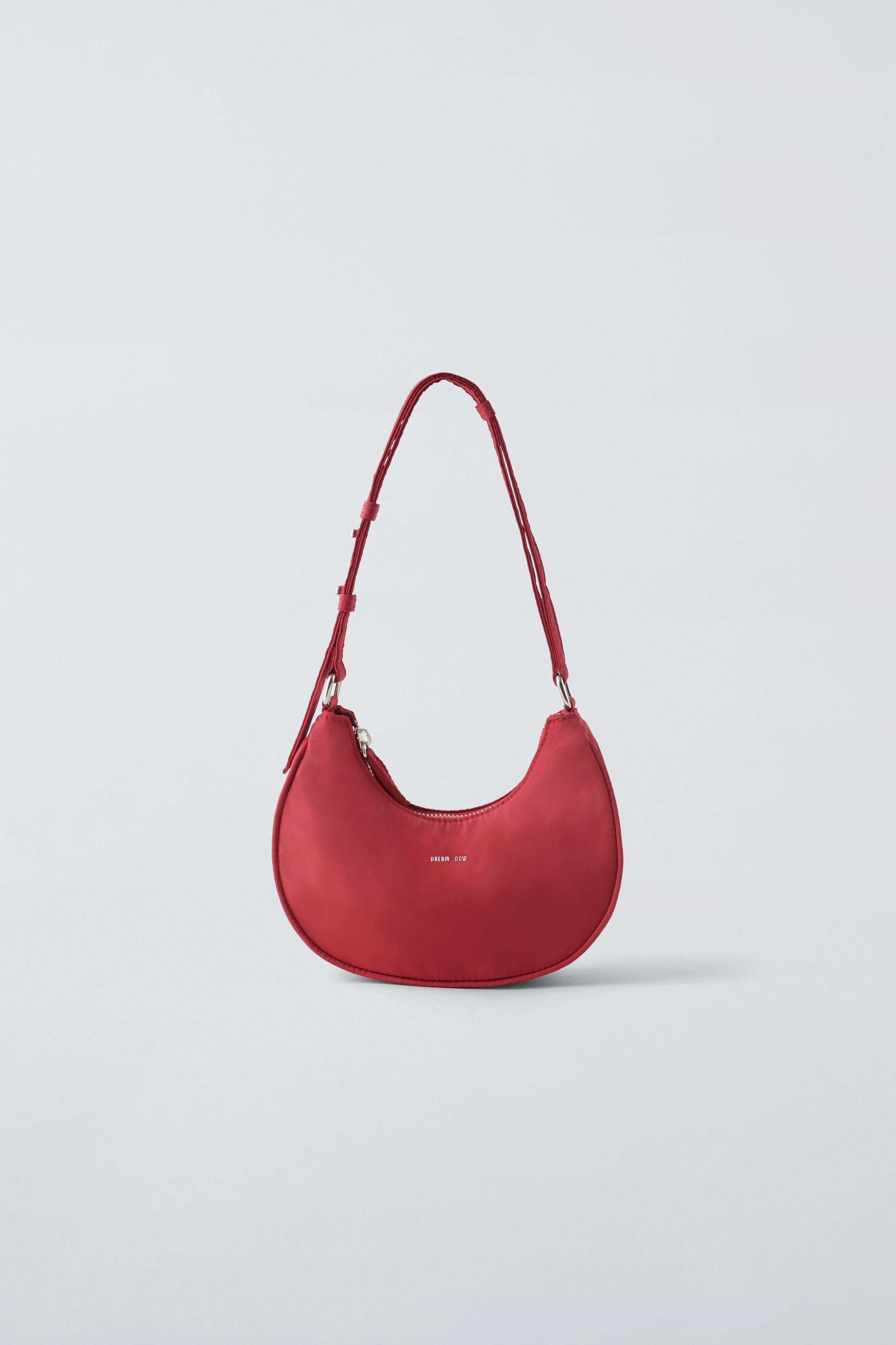 Bolso rojo zara sale