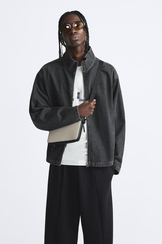 CARTERA XL BANDOLERA ENGOMADA ZARA Chile