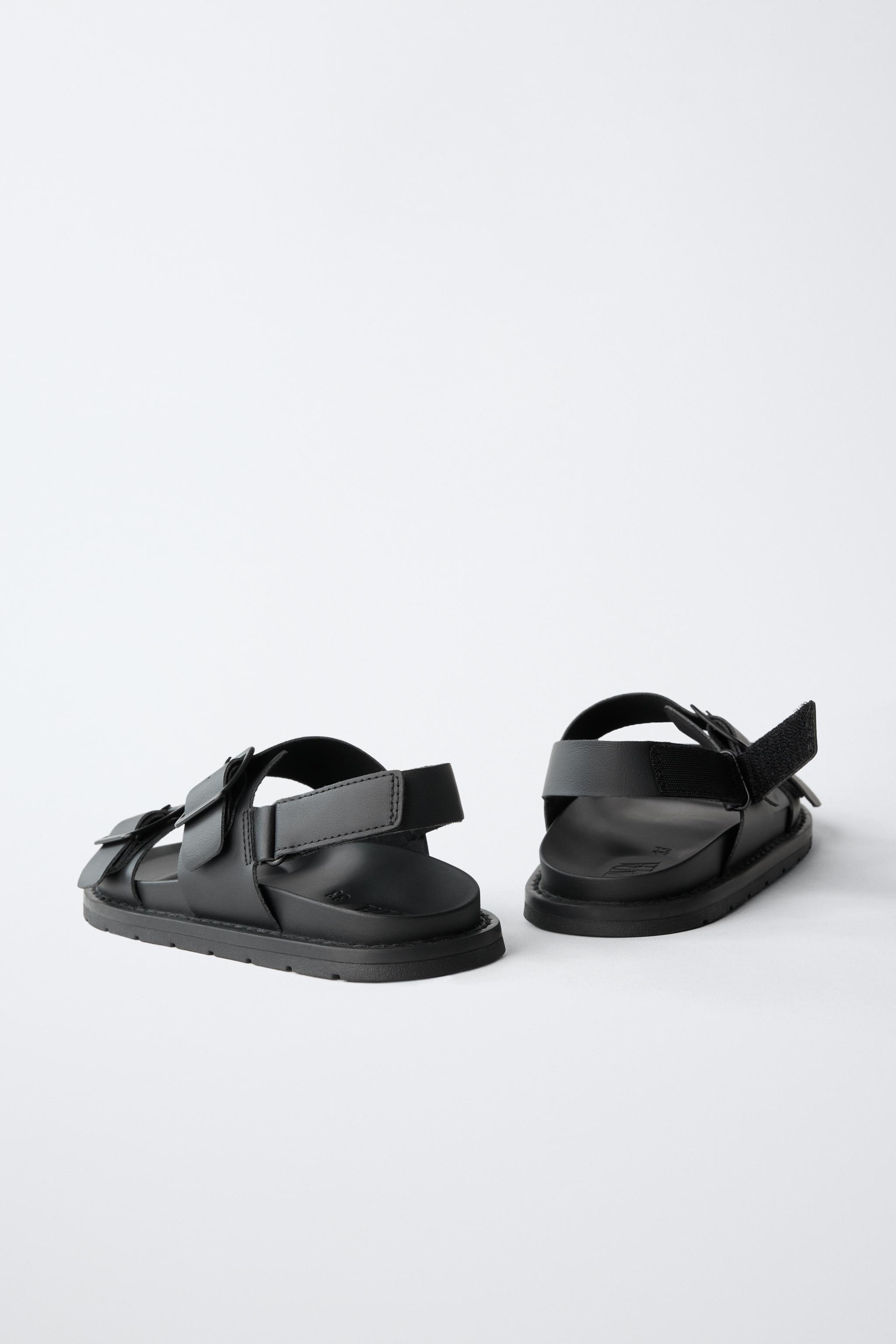 Детские сандалии Zara BUCKLED SANDALS — фото 5