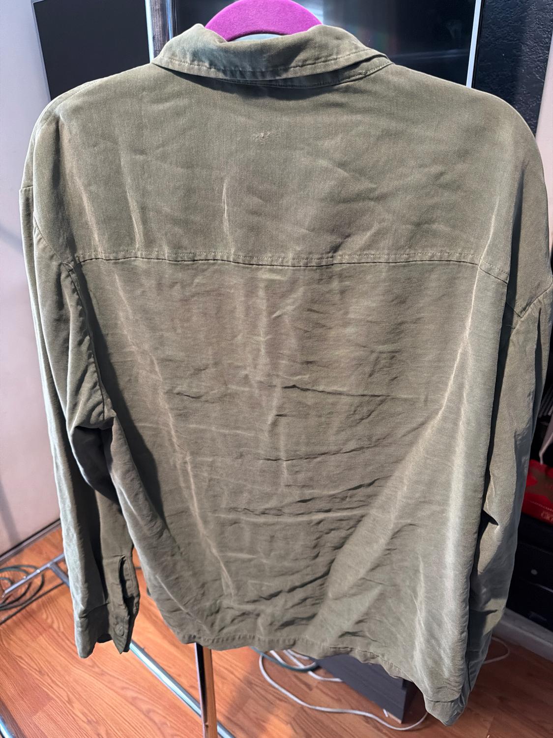 KHAKI SHIRT SOFT COTTON - Image 2