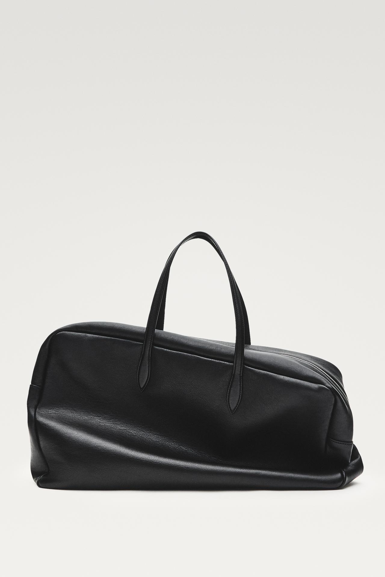 XL duffle bag in Nappa leather — Black