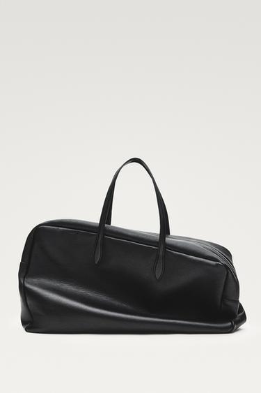 XL duffle bag in Nappa leather — Black 3