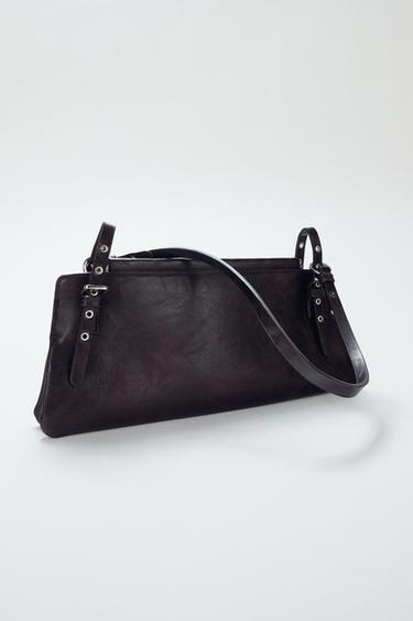 TÚI ĐEO VAI ĐÍNH TÁN ĐINH - Đỏ Burdeaux từ Zara