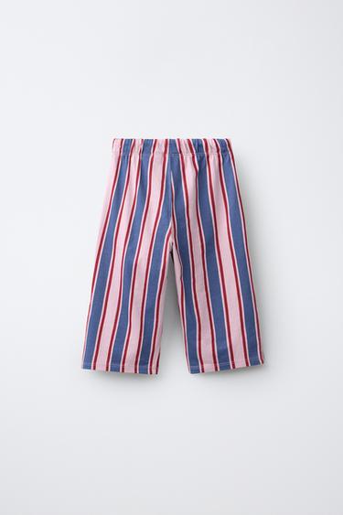 STRIPED TROUSERS - Multicoloured by Zara - Image 1