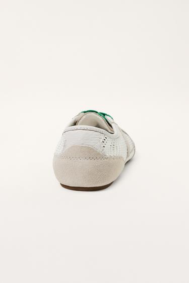 BALLERINES DE SPORT EN RÉSILLE ÉDITION LIMITÉE - Beige de Zara - Image 4