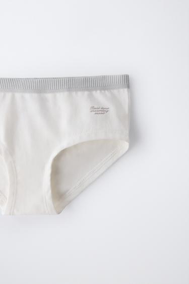 6-14 ANS/ LOT DE SIX CULOTTES À RAYURES - Multicolore de Zara - Image 4