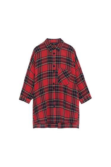 OVERSIZED PLAID SHIRT