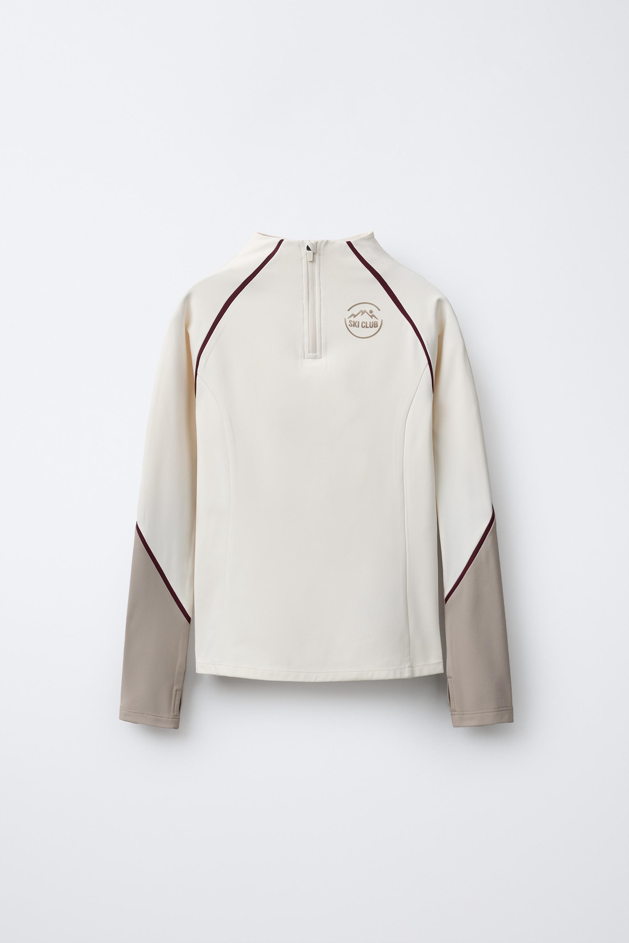 CONTRAST THERMAL SHIRT SKI COLLECTION - Ecru | ZARA United States