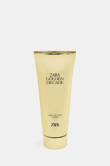 GOLDEN DECADE BODY GLITTER CREAM 100ML (3.4 FL. OZ). - Tonet Læder fra Zara - Billede 0