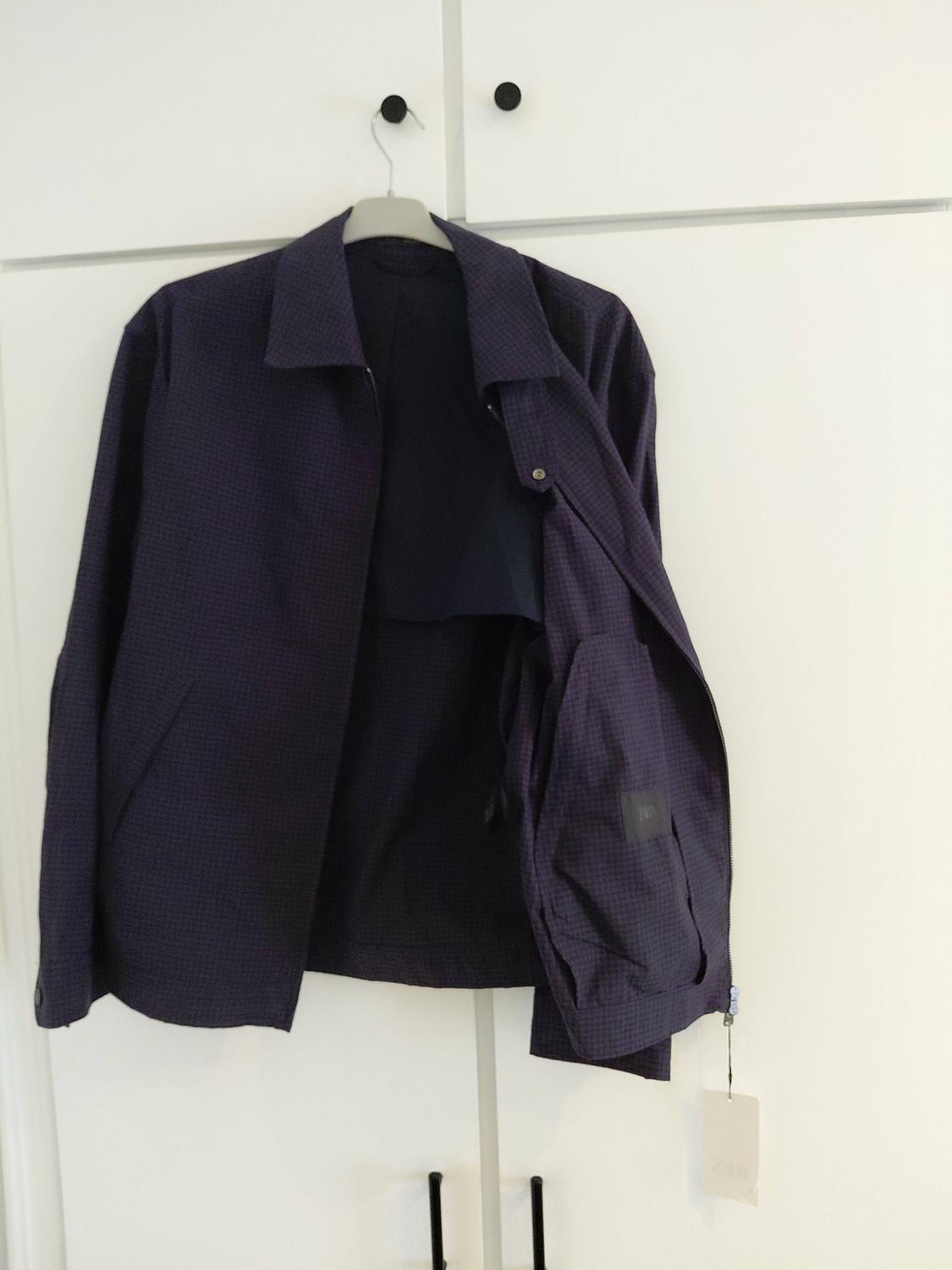 REGULAR FIT CHECK JACKET - Image 8