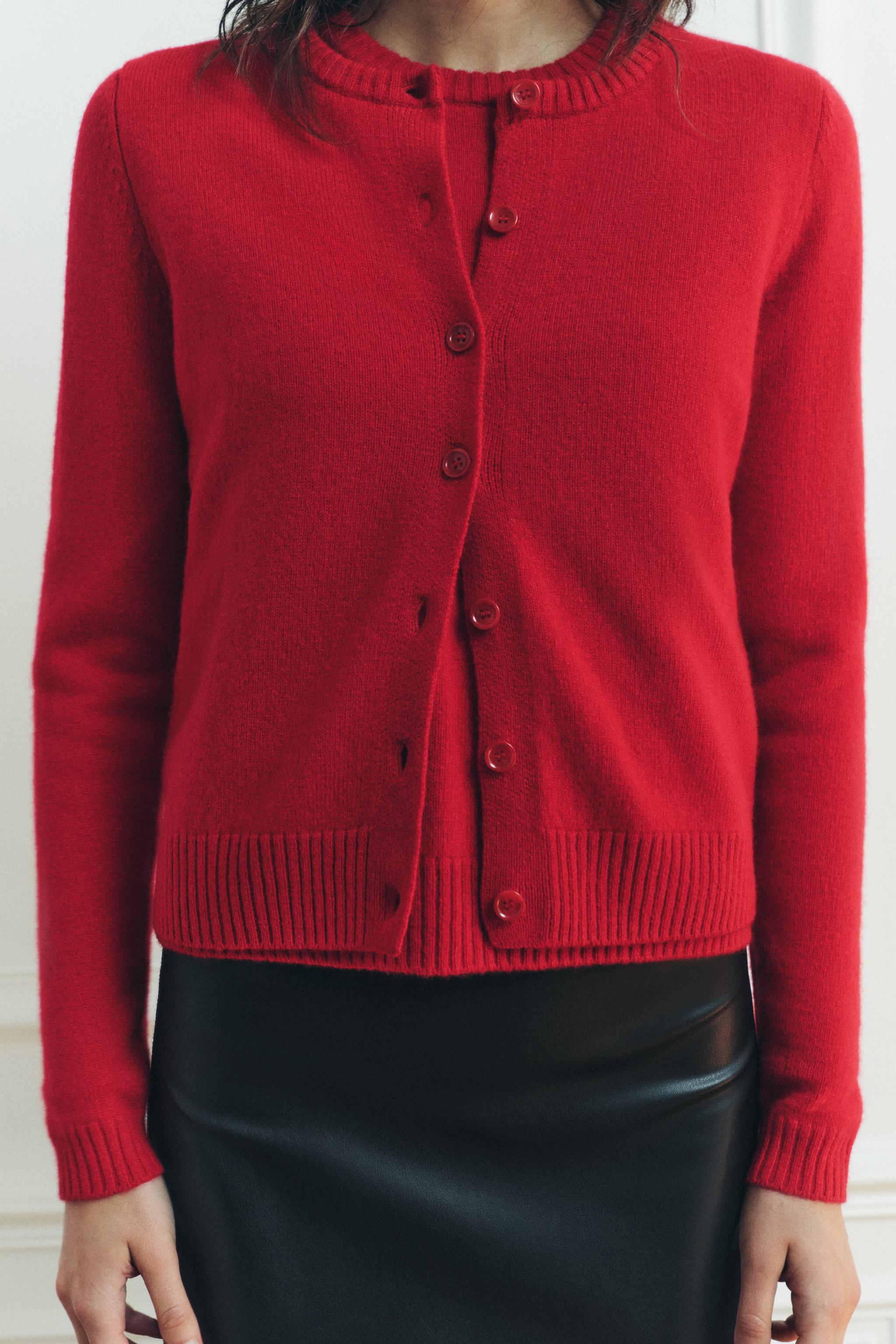 Pull rouge zara fashion femme