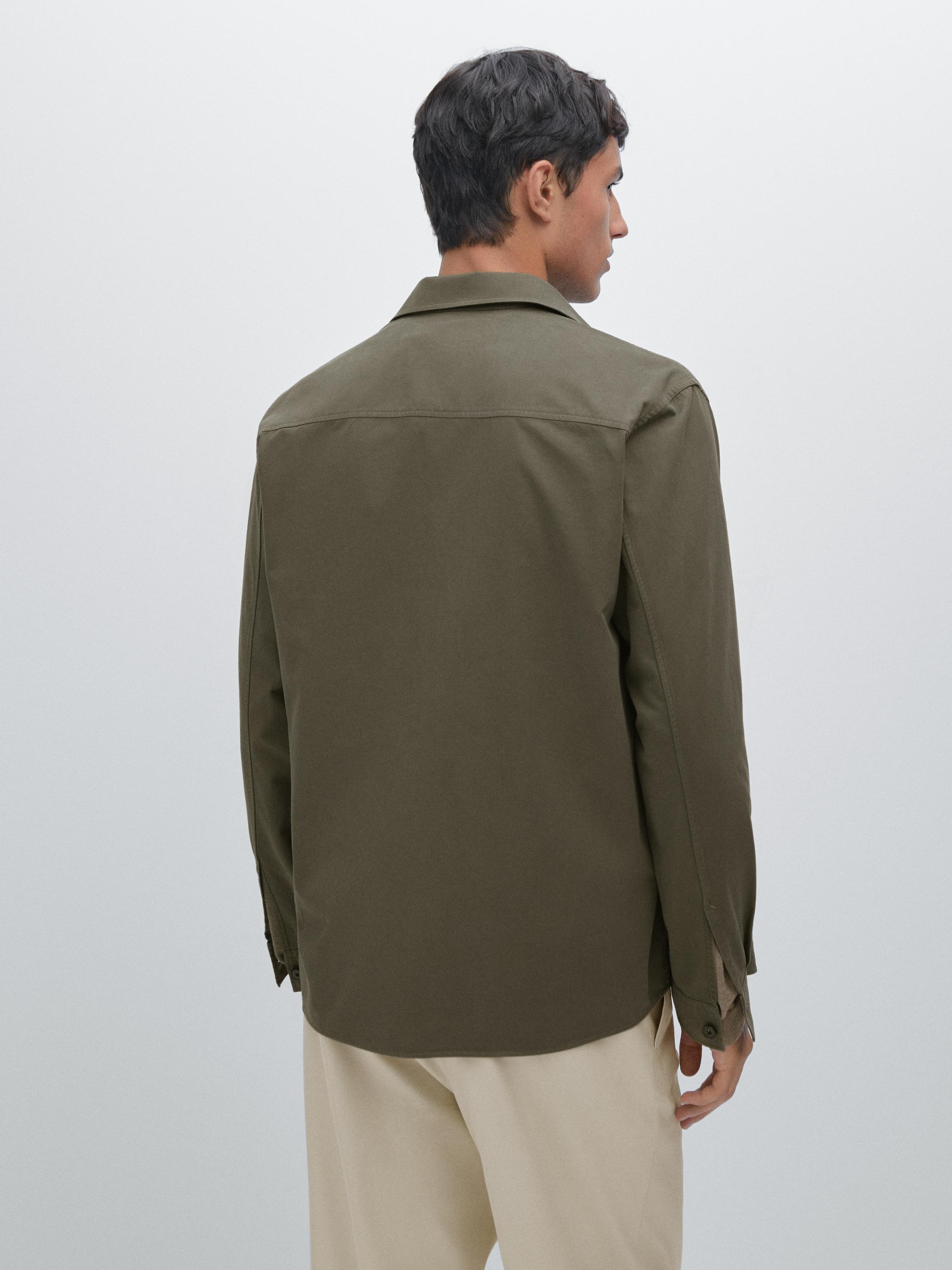 Chemise avec poche 100 % coton