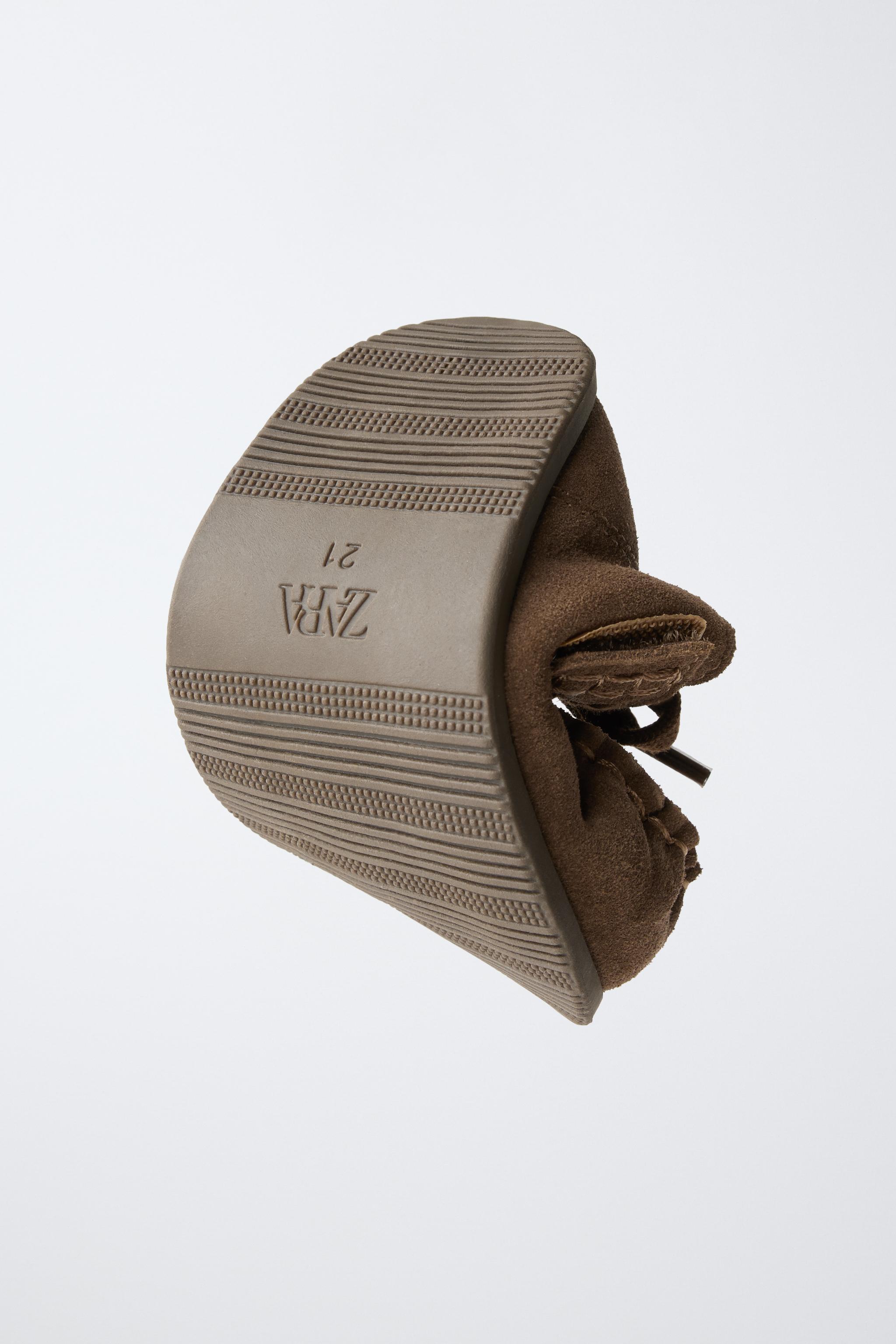 WALLABEE BAREFOOT DOUBLÉE CUIR