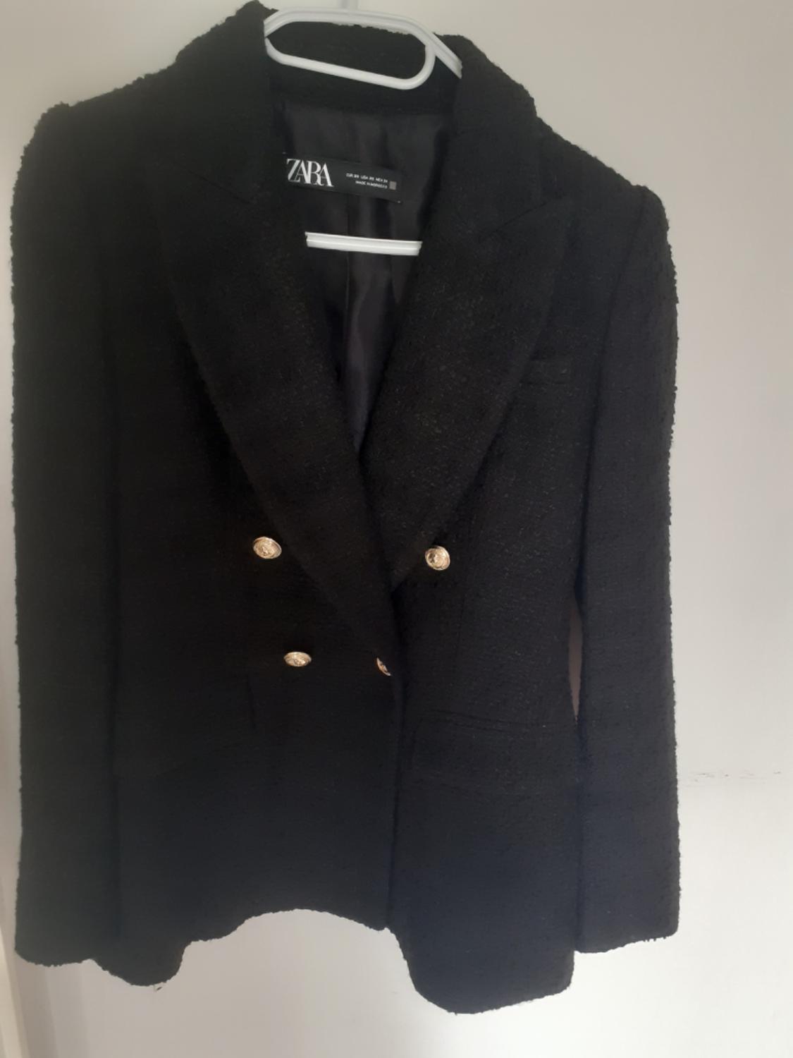 TEXTURED BLAZER WITH BUTTON DETAILS - Image 2