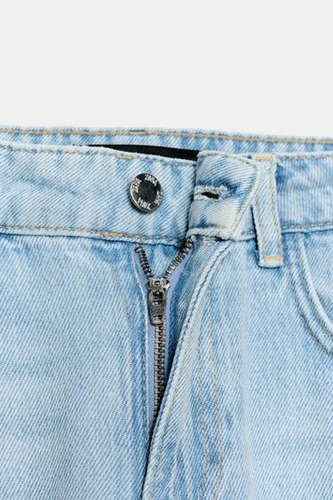 JEAN Z1975 WIDE LEG TAILLE HAUTE - Bleu clair de Zara - Image 7