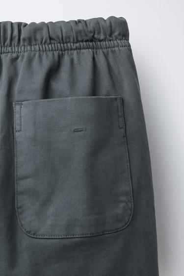 BASIC JOGGER TROUSERS - Blue by Zara - Image 3