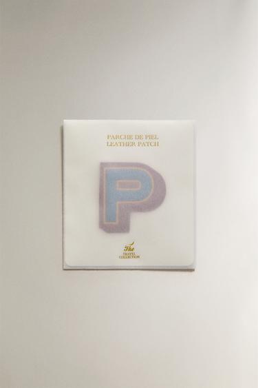 ÉCUSSON CUIR LETTRE P - Multicolore de Zara - Image 3