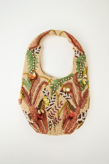 Zara 串珠印花包 - 多色