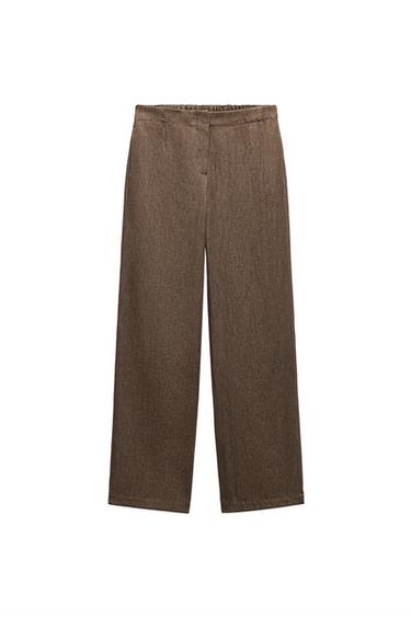 ZW COLLECTION STRAIGHT-FIT TROUSERS