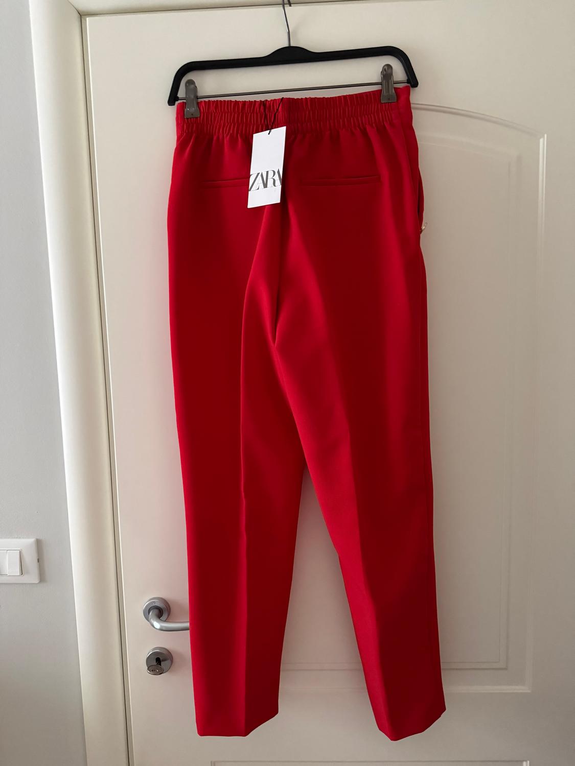 STRAIGHT TROUSERS WITH METAL BUTTONS - Image 2
