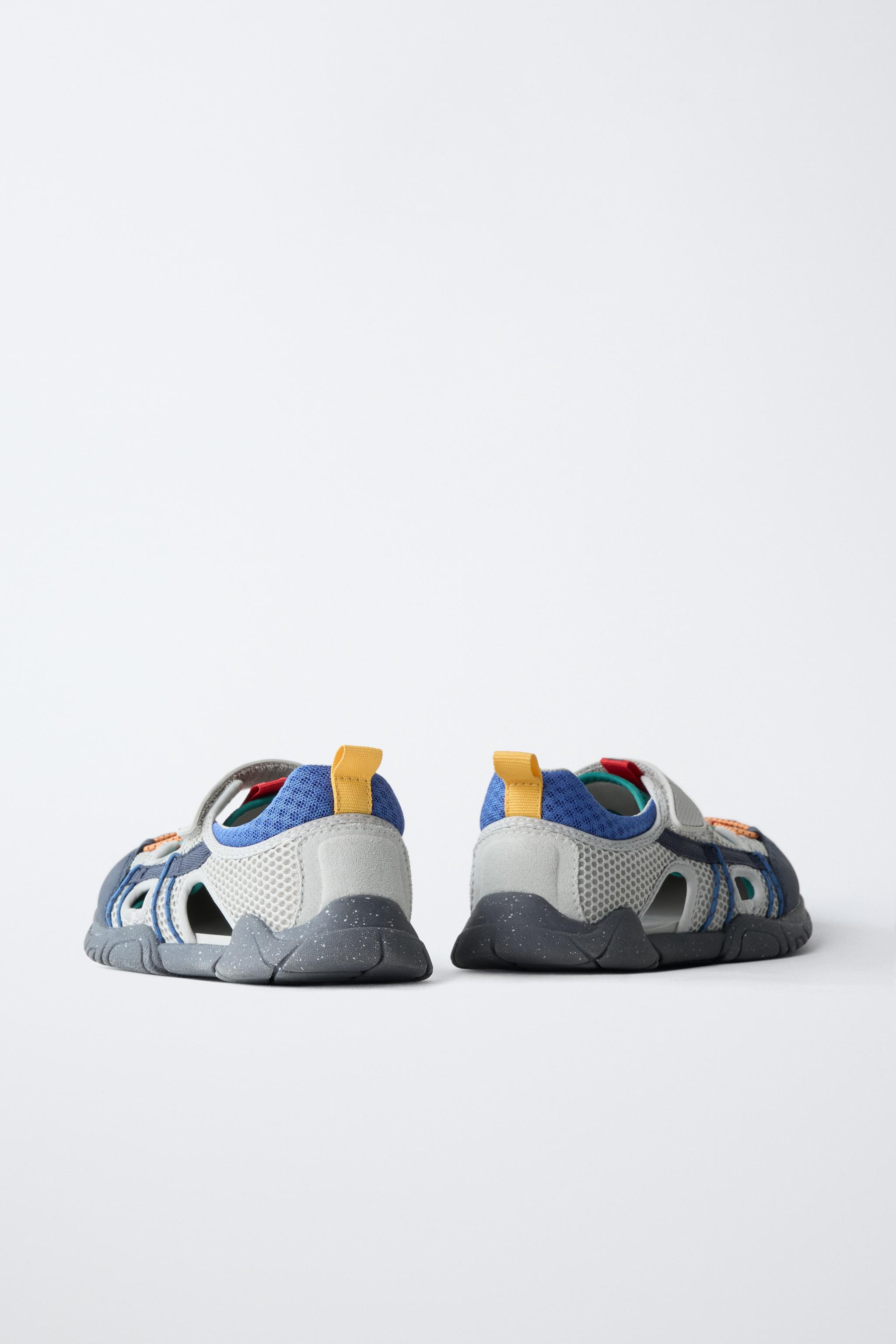 Детские кроссовки Zara BAREFOOT SNEAKERS WITH CUTOUTS — фото 6