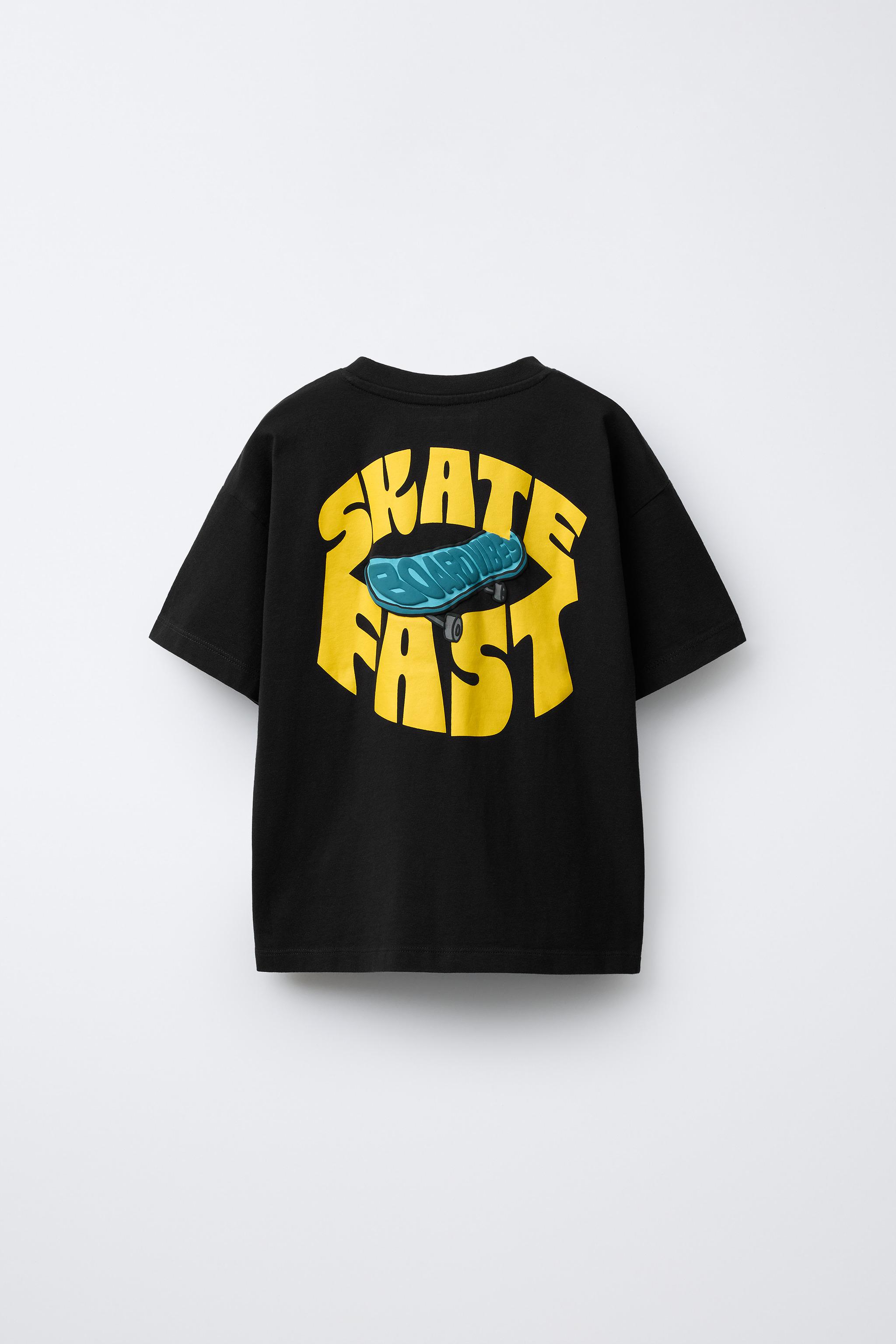 T-SHIRT SKATE EN RELIEF